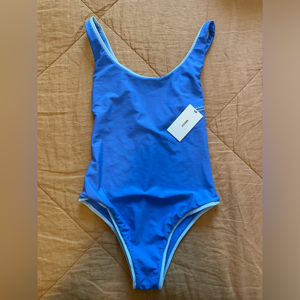 Mikoh Blue One Piece Swimsuit